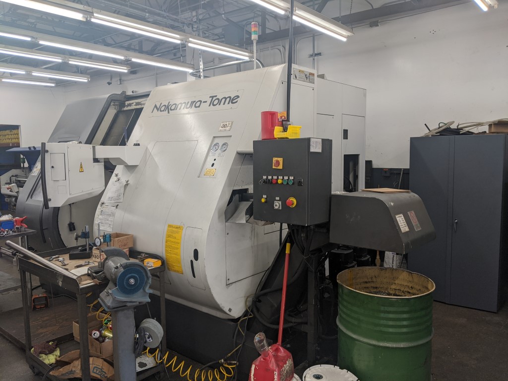 Nakamura-Tome Supermill WY-250, Machine ID: 7606